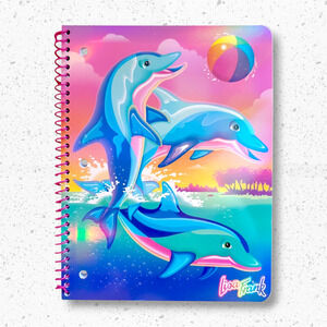 Lisa Frank Dancing Dolphins 30th Birthday Spiral Notebook 2021 Target Exclusive